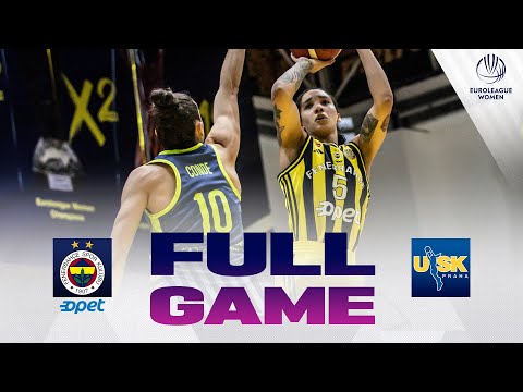 Fenerbahce Opet v ZVVZ USK Praha | Full Basketball Game | EuroLeague Women 2024-25