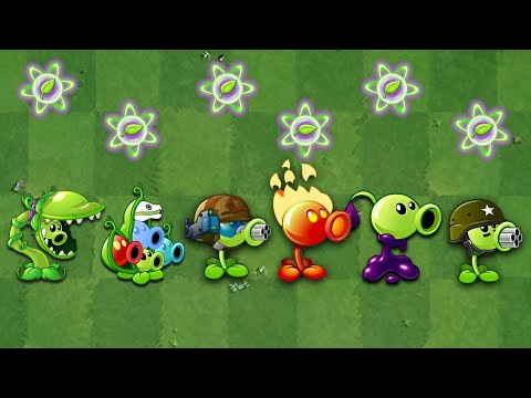 PVZ 2 - All PEASHOOTER vs All Zombies Wild West - Who Will Win?