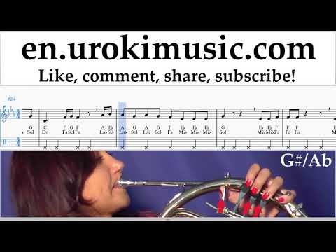 How to Play French Horn Silentó - Watch Me (Whip/Nae Nae) Tabs um-b352