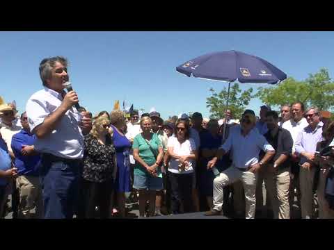 LACALLE Y FALERO INAUGURARON PUENTE EN RUTA 81, SOBRE AO. SOLIS GRANDE