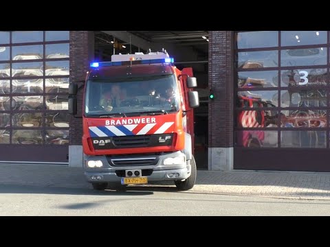 Brandweer scheveningen 159633 rukt uit voor een Brandmelding in Den Haag
