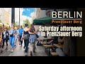 Samstag Nachmittag Spaziergang Durch Berlin Prenzlauer Berg Berlin Walking Tour 4K
