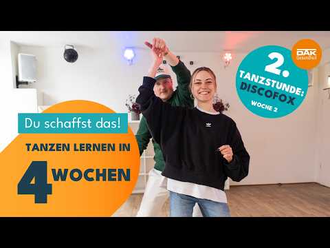 Tanzen lernen: Discofox | Du schaffst das! | DAK-Gesundheit