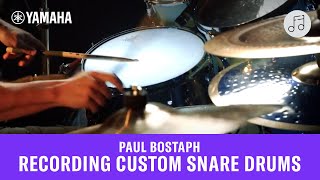 Video thumbnail for Paul Bostaph Performance - Yamaha Recording Custom Snare Drums by Yamaha Corporation of America