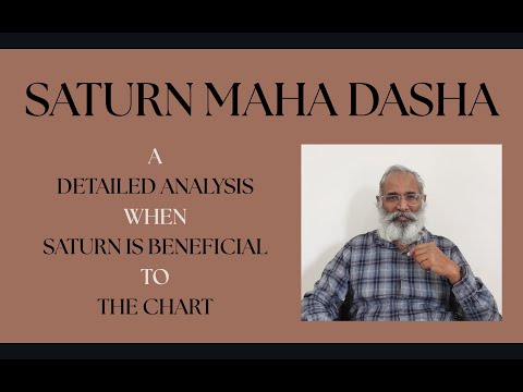 Class - 525 // Mahadasha of Saturn: Results when Saturn is placed in Beneficial placements explained