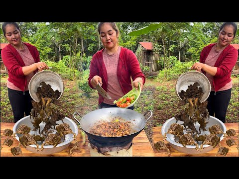 Delicious Toad, frog, bullfrog cook with country style #food Our daily
