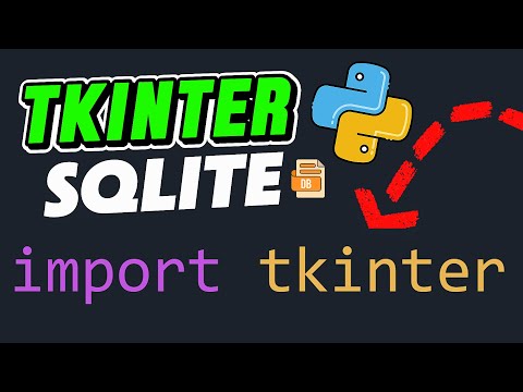 Build Your First Python GUI App with Tkinter and SQLite – Tutorial 1
