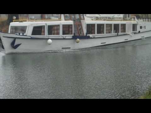 Canal Boat on the Canal du Midi