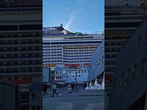 Cruise ship in Molde #shorts