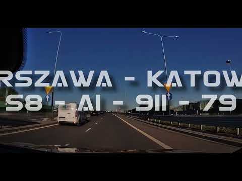 Polskie Drogi | Polish Roads | Driving in Poland - Warszawa - Katowice | S8, A1, 911, 79