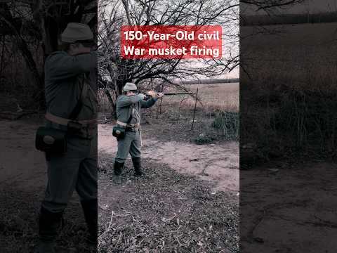 How to load a civil war 1864 Springfield muzzleloader rifled musket!🎉🎇🎉 #civilwar #history #rdr3