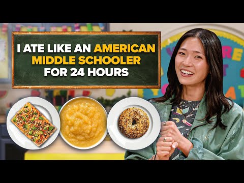 I Ate Like An American Middle Schooler For 24 Hours