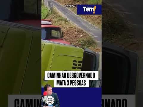 🚨 CAMINHÃO DESGOVERNADO PROVOCA CENAS DE DESESPERO NA RJ-150
