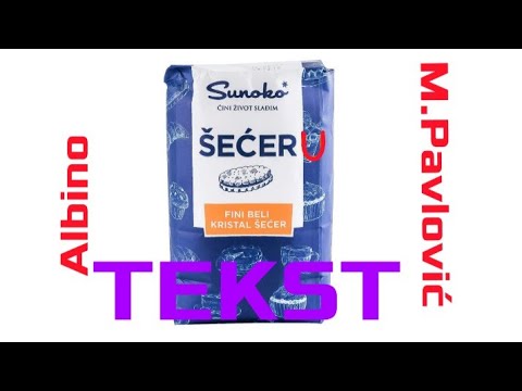 Milica Pavlović feat. Albino - Šećeru