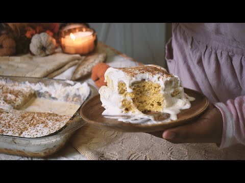 Pumpkin Meets Tres Leches… And I Can’t Stop Eating It! 🍂 Cozy Baking