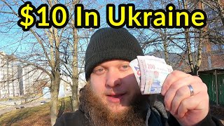 🇺🇦 $10 USD | HOW MUCH CAN YOU BUY IN SUMY, UKRAINE? CHEAPEST COUNTRY IN EUROPE