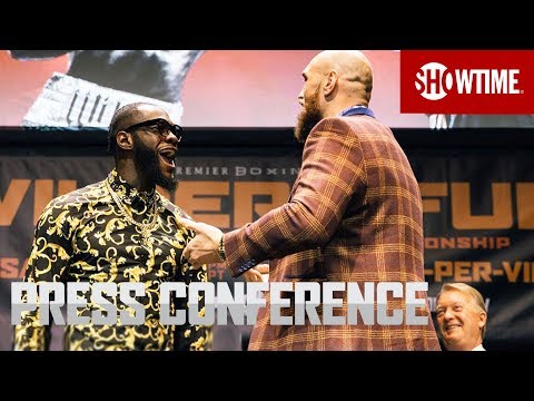 Deontay Wilder vs. Tyson Fury Los Angeles Press Conference
