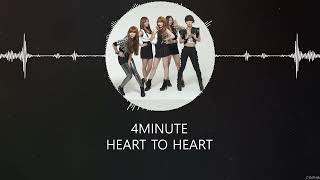 4minute - HEART TO HEART [HAN+ROM+ENG] LYRICS