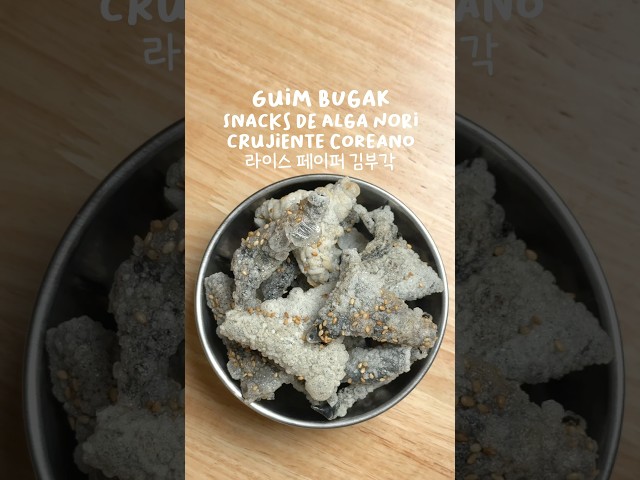 Vídeo relacionado con SEMPIO Aperitivo de Algas Crujientes Sempio (Original, 50g) - Condimento Sabroso de Algas Crujientes, Gim Jaban Aperitivo Coreano Saludable Vegano, Sin Conservantes, Sin Lácteos, 1 x 50 g