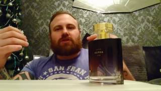 Avon Alpha for him!!  Cheap and playful