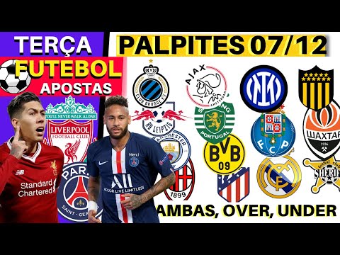 Palpites de Futebol para Hoje 07/12, TERA.