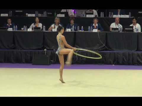ХУДОЖЕСТВЕННАЯ ГИМНАСТИКА / ОБРУЧ | АЯНА УСУБАЛИЕВА | Азиатские игры-2018 | Джакарта, Индонезия