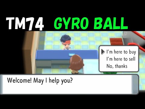 HOW TO GET TM74 Gyro Ball in Pokemon Brilliant Diamond and Shining Pearl