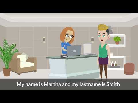 AT THE SPA Receptionist conversation | Learn english conversation | animated stories