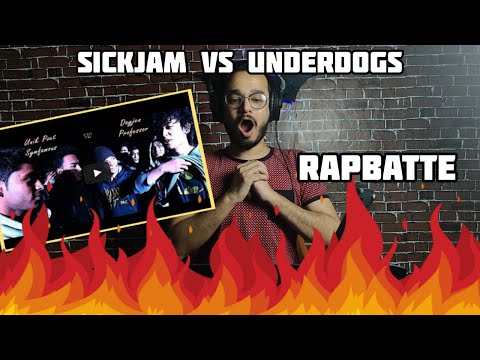SickJam [Dayjen and Professor] Vs Underdogs [Unik Poet and Symfamous] - Raw Barz (RAP BATTLE)