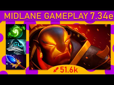 ⭐Ember Spirit 20+ Kills! Mid Gameplay - Dota 2 Top MMR