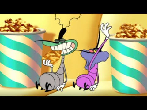 हिंदी Oggy and the Cockroaches 🍿🍫 POP CORN TIME 🍿🍫 Hindi Cartoons for Kids