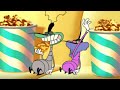 हिंदी Oggy And The Cockroaches POP CORN TIME Hindi Cartoons For Kids