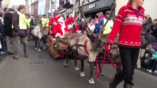 preview picture of video 'The Reindeer Parade in Wells, 2012.'