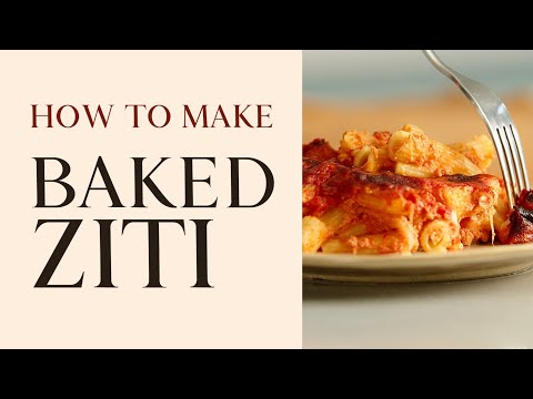 How to make baked ziti