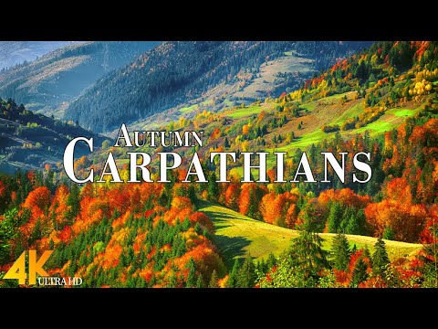 Autumn The Carpathians 4K Ultra HD • Stunning Footage, Scenic Relaxation Film with Calming Music.