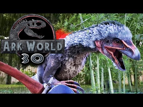 ARK WORLD Therizino zähmen Jurassic World Ark Projekt - Ark Deutsch German #30