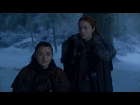 Juego de Tronos 7x04 - Arya y Bran se reencuentran Latino HD