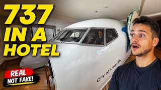 Sleeping in a Boeing 737?! The Craziest Hotel Ever!