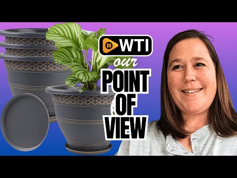 4 Pack 12 Inch Large Plant Pots - WTI product video review
