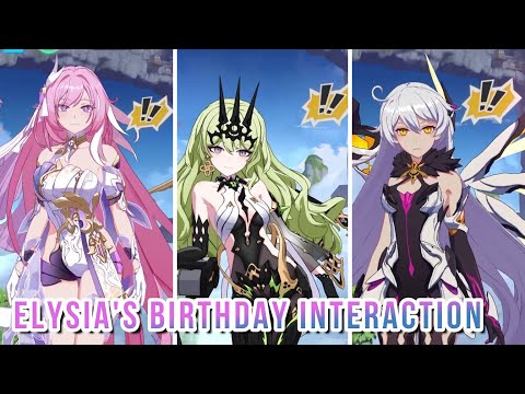 Elysia's Birthday Special Interaction | Honkai Impact 3