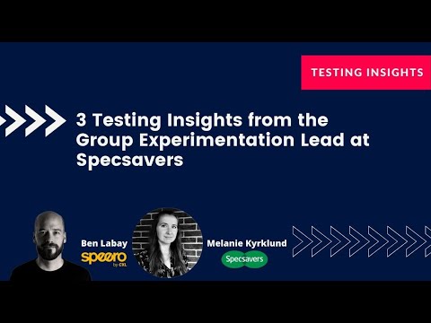 Melanie kyrklund, Specsavers