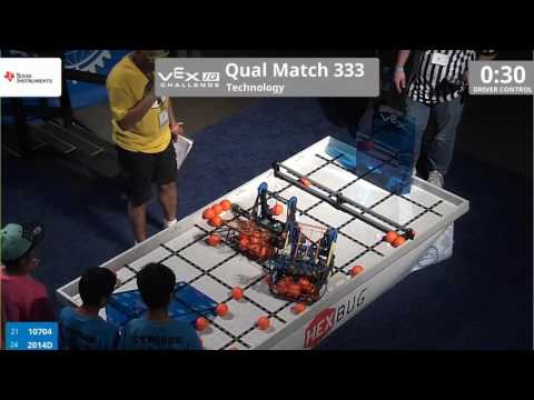 VEX Worlds 2016 - VEXIQ Elementary School - Technology - Qual 333 (10704 2014D) 87