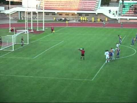 Роман Василюк гол  Динамо Брест - БАТЭ Борисов 2009 18 тур