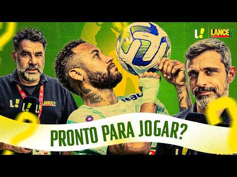 NEYMAR JÁ EM TRANSIÇÃO PARA O CAMPO E TREINANDO COM O GRUPO