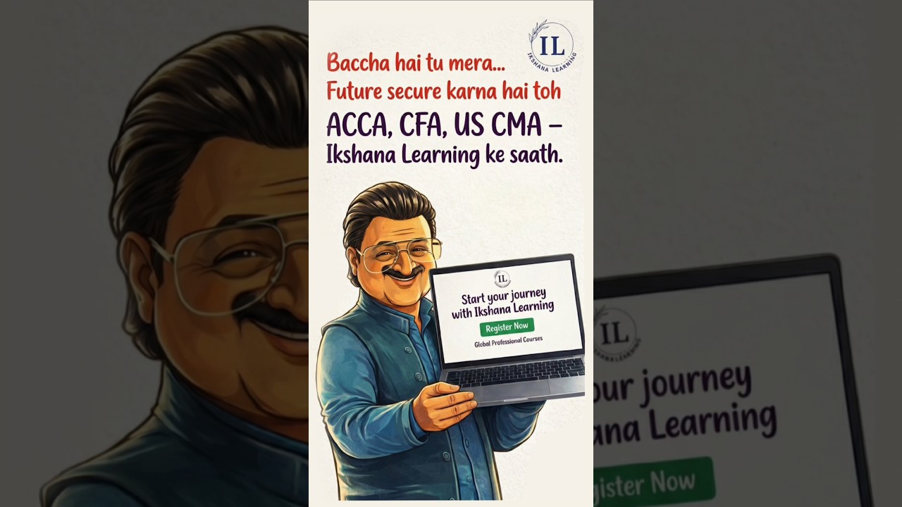 Stress mat le yaar… jab ACCA, CFA aur US CMA ka tension aaye… tab bas yaad rakh — *Mohit sir hai na*