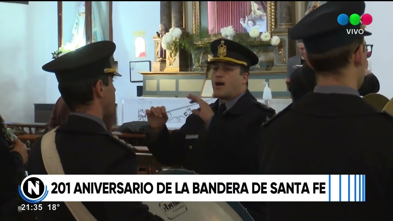 201 aniversario de la bandera de Santa Fe