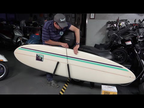 Carver Surfboard Rack for Scooters | Full Installation