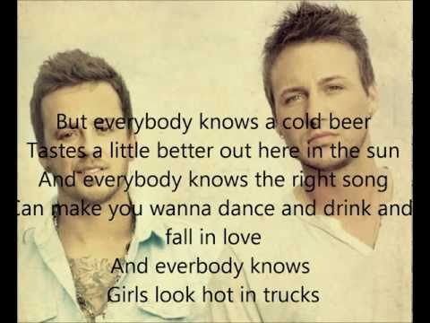 Love and Theft - Girls Look Hot in Trucks with Lyrics