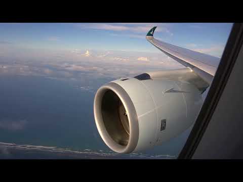Cathay Pacific Airbus A350-900 XWB Aviation Music Video - Stunning sunrise colours! Video