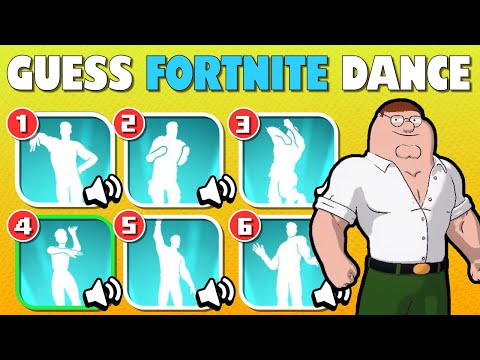 Guess The Fortnite DANCE By The MUSIC | Fortnite Quiz